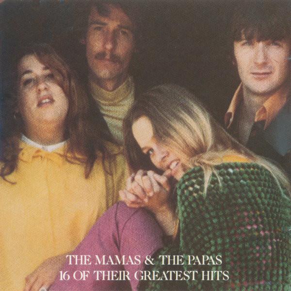 

CD MAMAS THE PAPAS 16 Greatest Hits MCAD5701 MCA Records 1986 US Rock Used