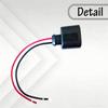 Waterproof 2-Pin Connector Plug 2Pcs For VW Headlight Washer Pump Fits For Passat Tiguan Polo Golf Transporter Part 1J0973722A