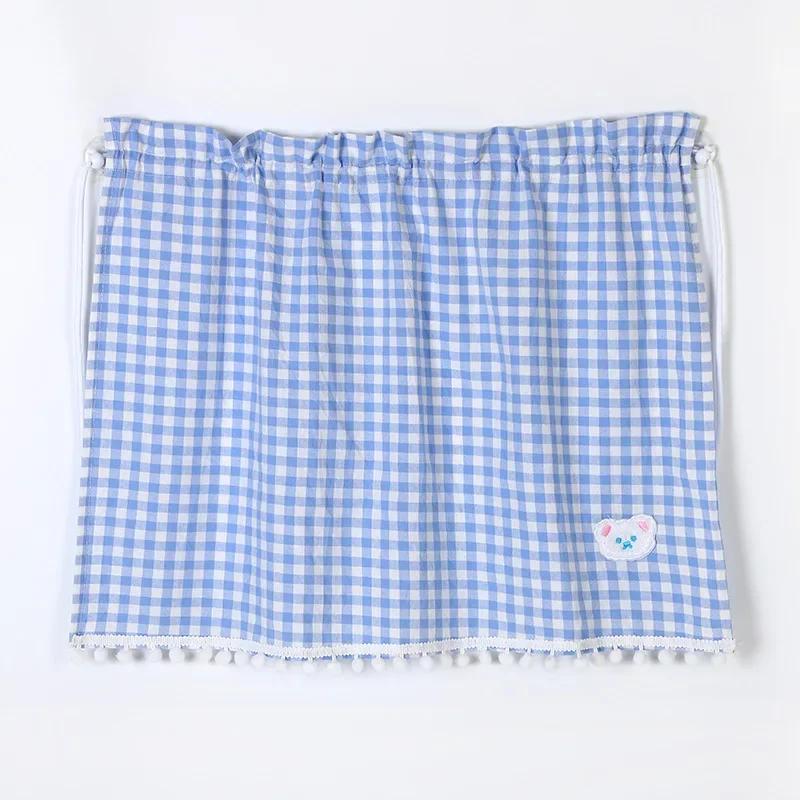 Car Curtains Cartoon Fabric Car Side Window Sunshade Curtain Sun Protection Heat Insulation Blackout Side Guard Accessory