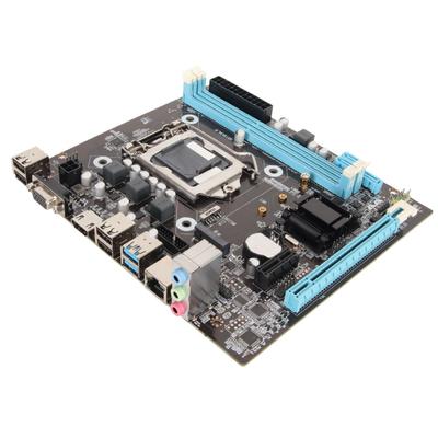 PC H81 Gaming Motherboard PCIe Slot Dual Channel DDR3 LGA 1150 Desktop PC Motherboard,