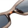 Oval Frame Trendy Ladies Square Lens Sunglasses