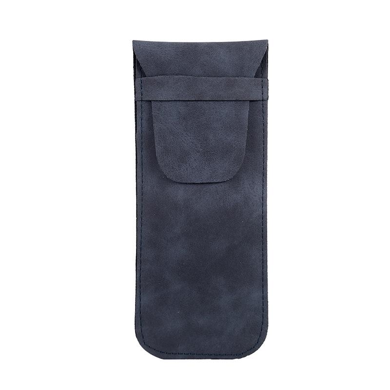 

Мягкий кожаный футляр для солнцезащитных очков и очков для чтения премиум-класса - унисекс, износостойкий, портативный, защитная сумка