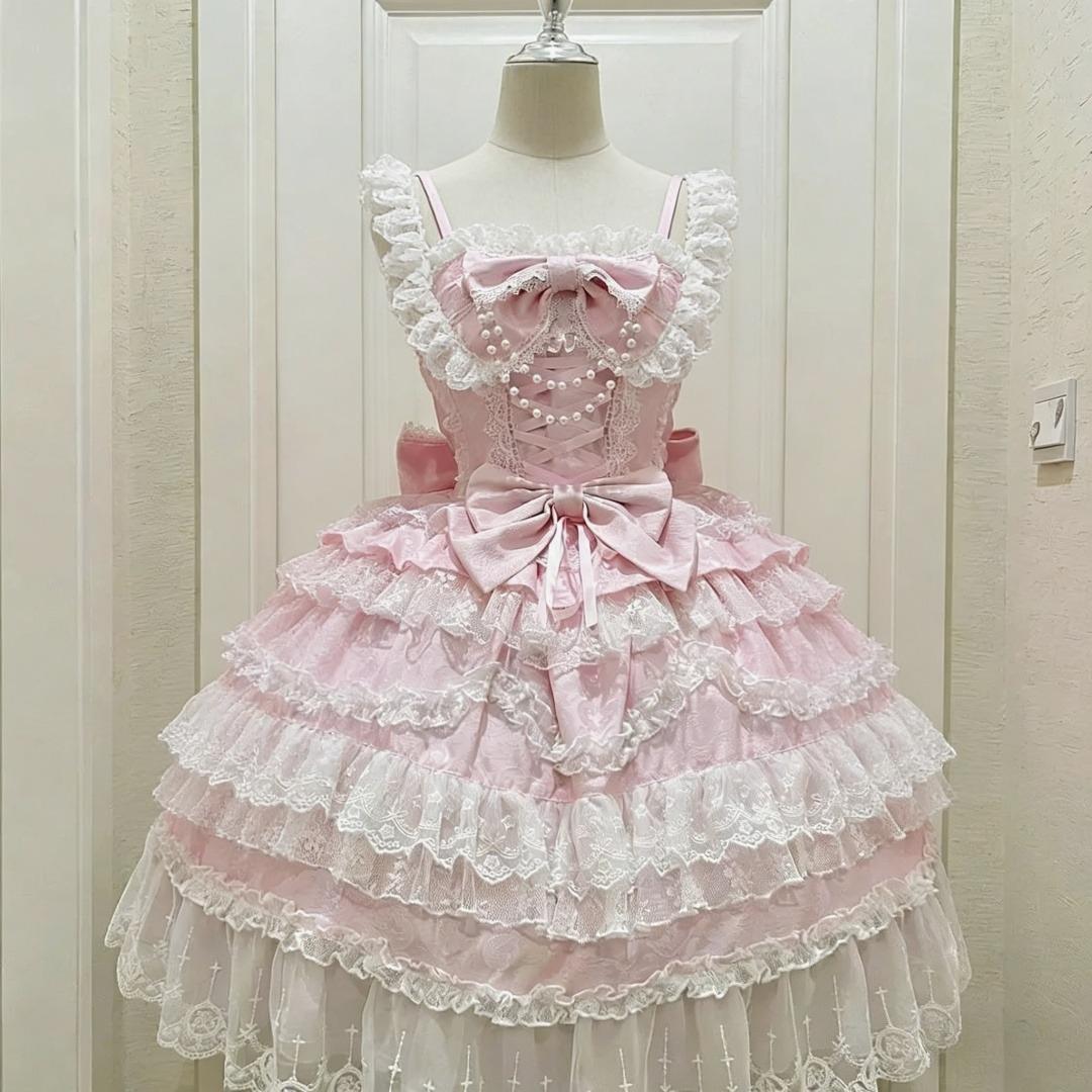 Dāmu Kawaii Japāņu Lolita JKS Kleita