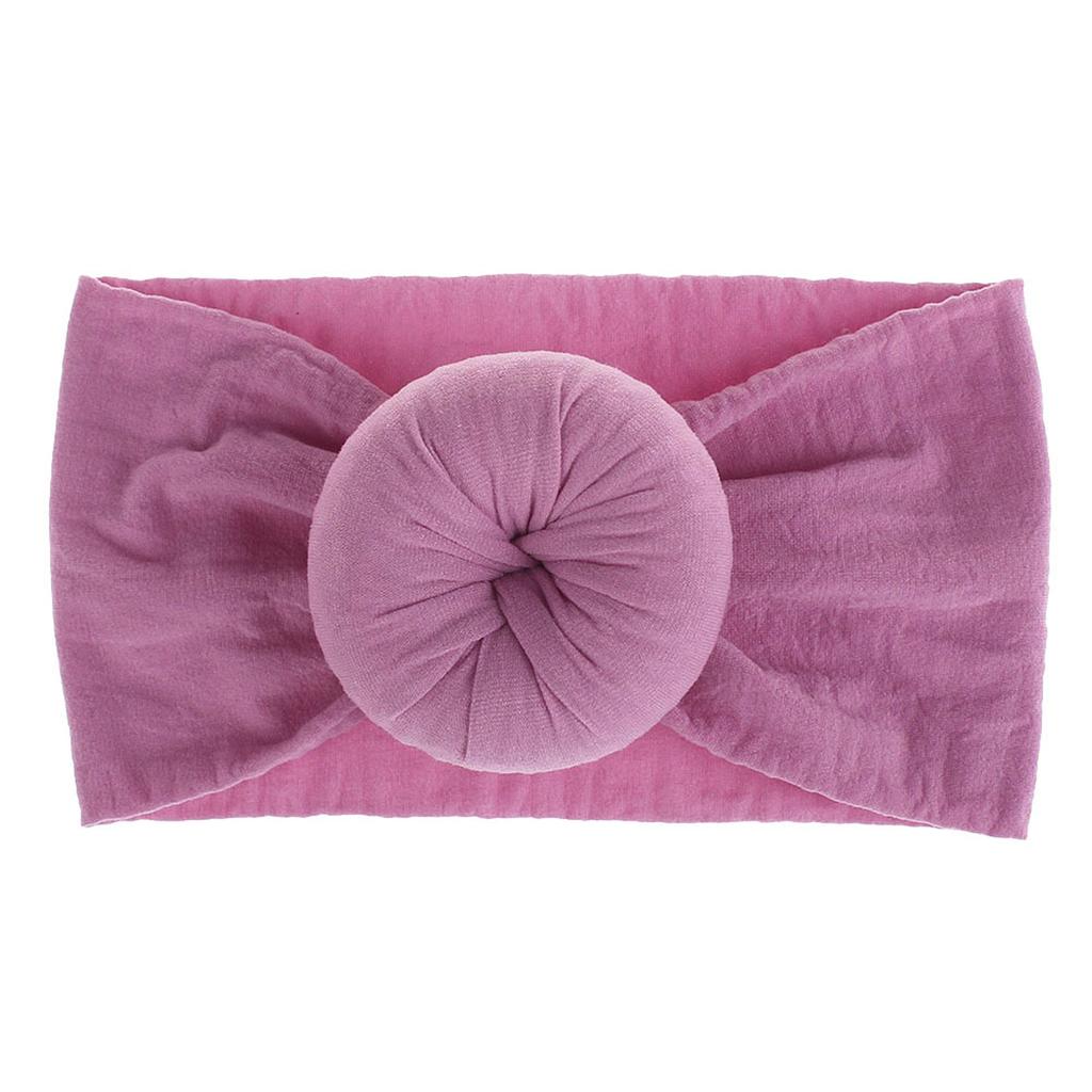 Newborn Baby Boy Girl Solid Knotted Hat  Headwear Cap Hat Accessories