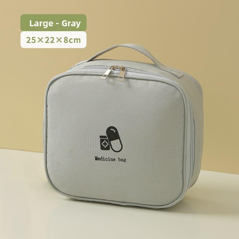 Medical Travel Organizer With Large Capacity Portable Medicine Storage For Emergency Use