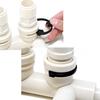 10-Piece Water Valve Seal Kit with 4 Snap Rings 4 Gaskets 1 Hook 182mm 1 Silicone Grease for Home Appliance Valve Replacement