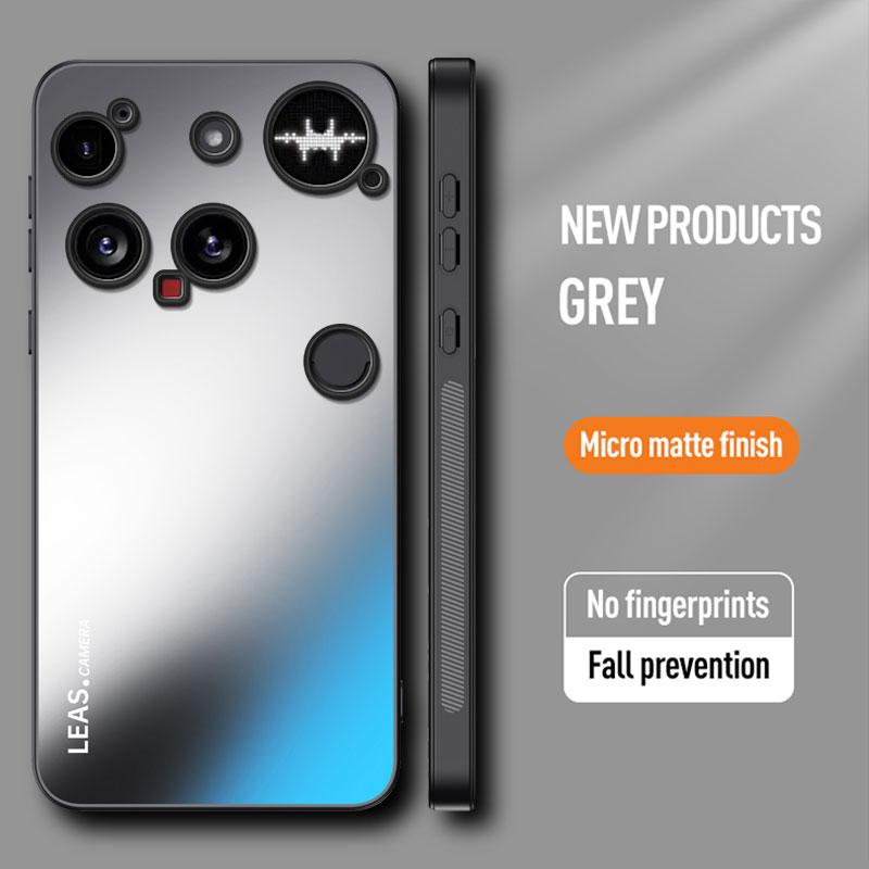 Nárazuvzdorný matný kryt pro Nothing Phone 3 AG Matný tvrdý nárazník Zadní kryt pro Nothing Phone3 Odolný proti otiskům prstů Funda A024