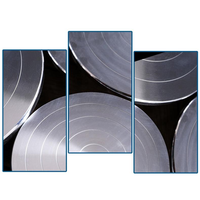 Skulptur Handgefertigt Aluminiumlegierung Doppelseitiger Drehteller