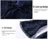 Brand Plus Size Women's Spring 2025 Lace Patchwork Dress for Middle-Aged European and American Styles.