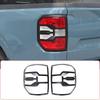 Car Rear Tail Light Decorative Frame Cover ABS Matte Black/Glossy Black/Silver For Ford Maverick 2026 2026 2026 Car Accessories