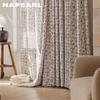 1 יחידה NAPEARL וילונות עבים לריפוי כפרי, וילונות האפלה עם הדפס פירות רטרו לחדר שינה, סלון, חלון לקישוט הבית
