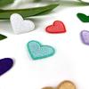 Heart Embroidery Iron-on Patch for Clothing, Shoes, Hats, and Bags