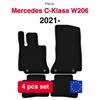 Basic Velour Car Mats For Mercedes C-Class W206 Sedan, Wagon (2021-)