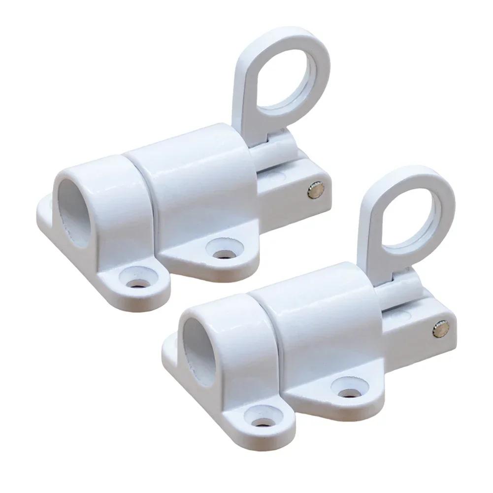 

Автоматическая пружинная защелка из алюминиевого сплава, дверная защелка Push-Pull Bolt For Gate Window Security Lock Anti-Theft Bolt Lock Hardware белый