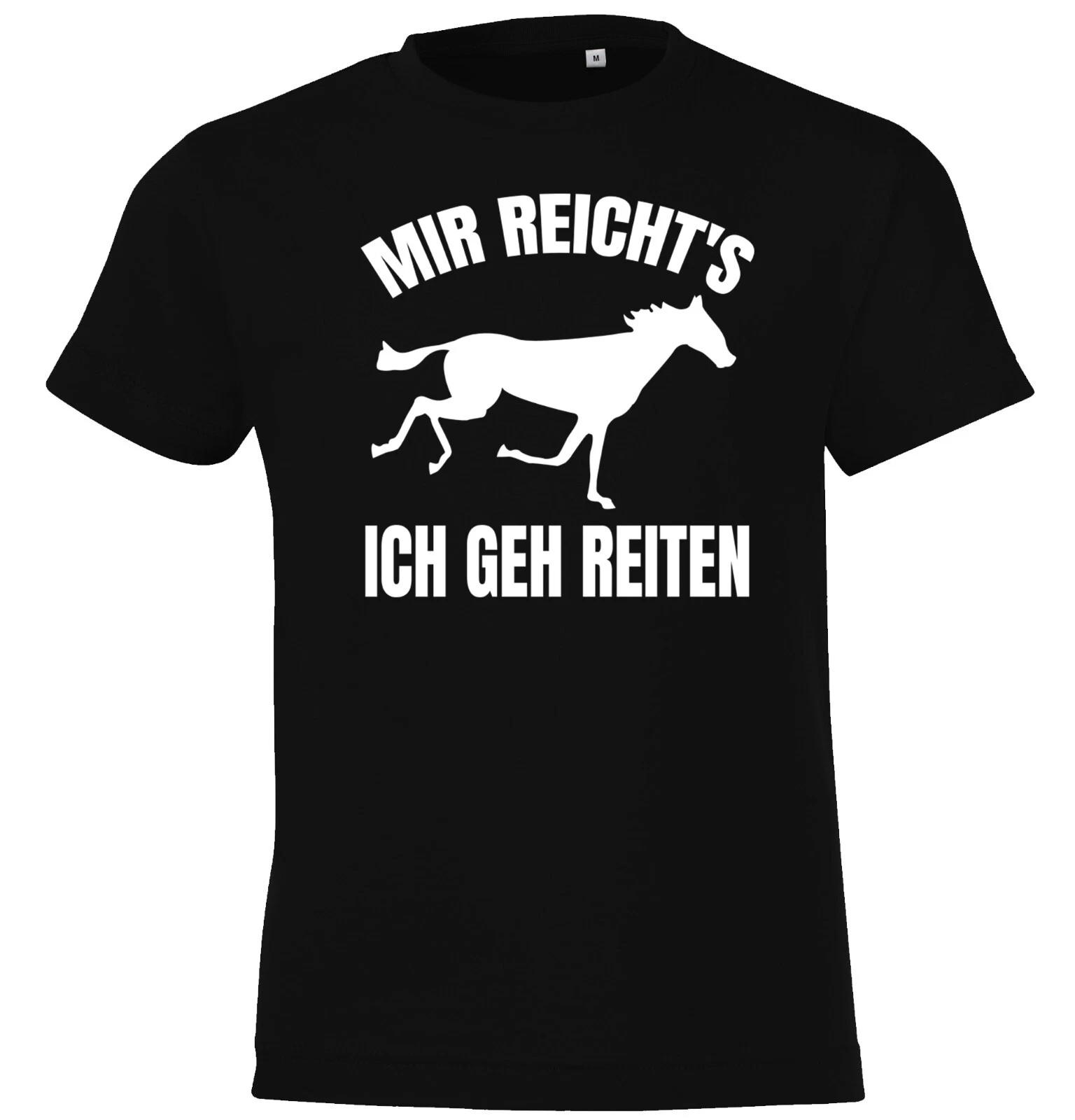 Youth Designz Me Reached I Go Riding Kids kids boys T-Shirt Print Equestrian Horses 140