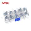 200pcs 10 Value Rectifier Diode 1N4001~1N5819 Zener Diode Assortment Kit
