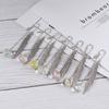 Flower Specimens Bookmark Pendant Metal Book Mark School Office Supply