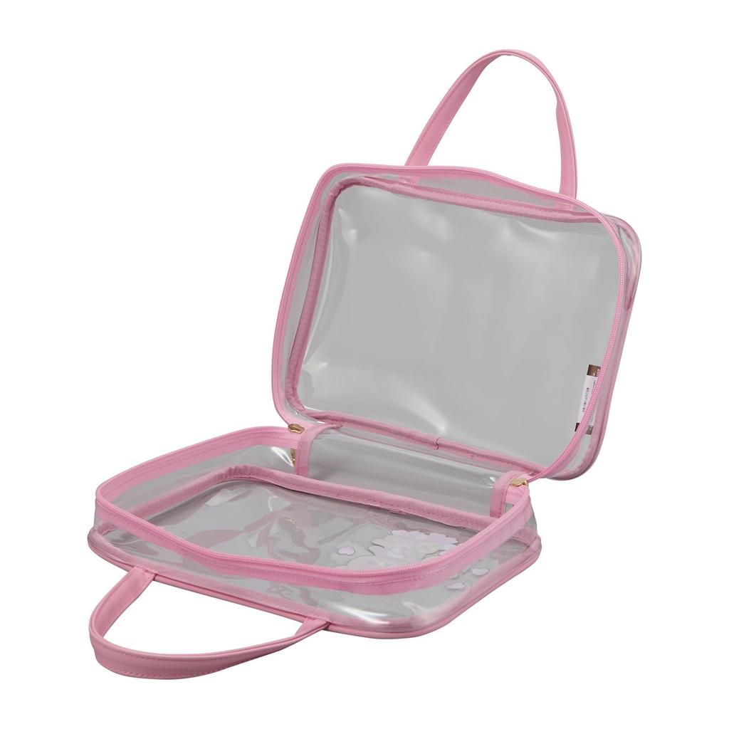 Rilakkuma Travel Pouch Set 7122 RK46. Pink Sakura