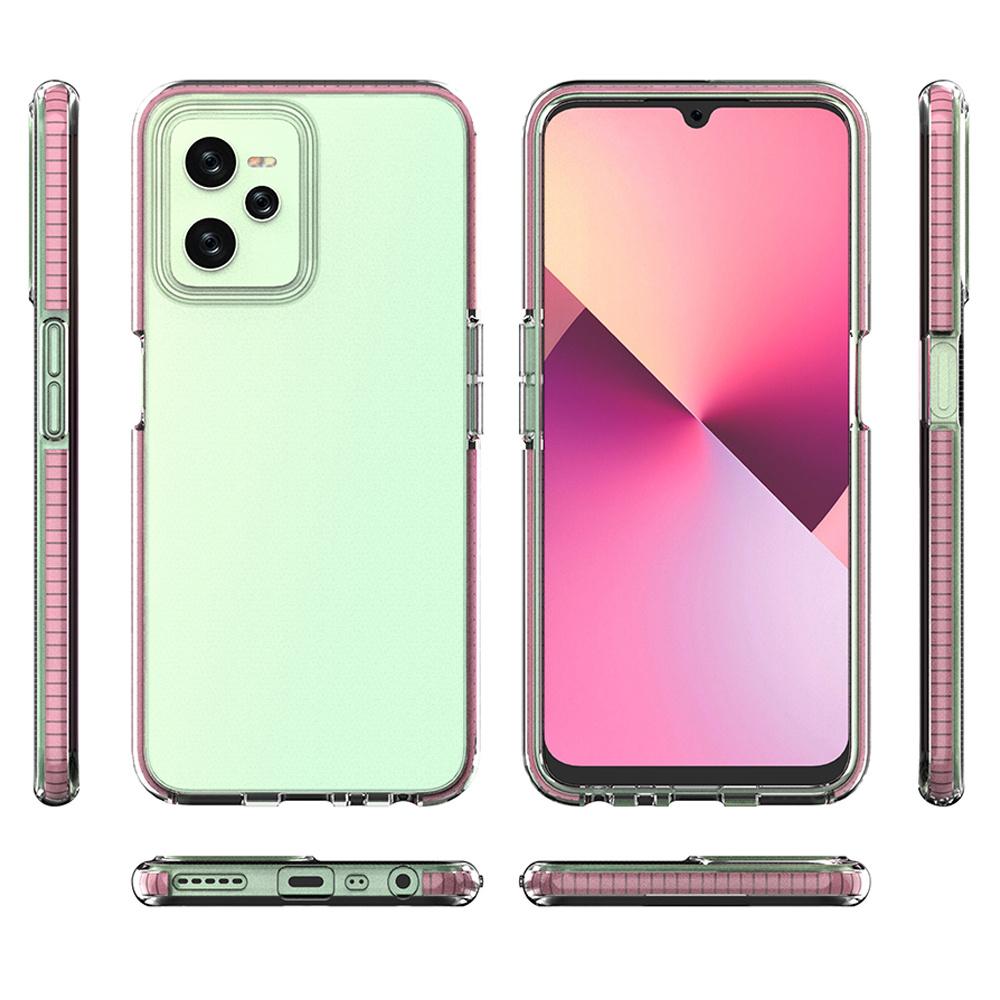 Realme C35 Black Silicone Protective Case with Frame by Hurtel