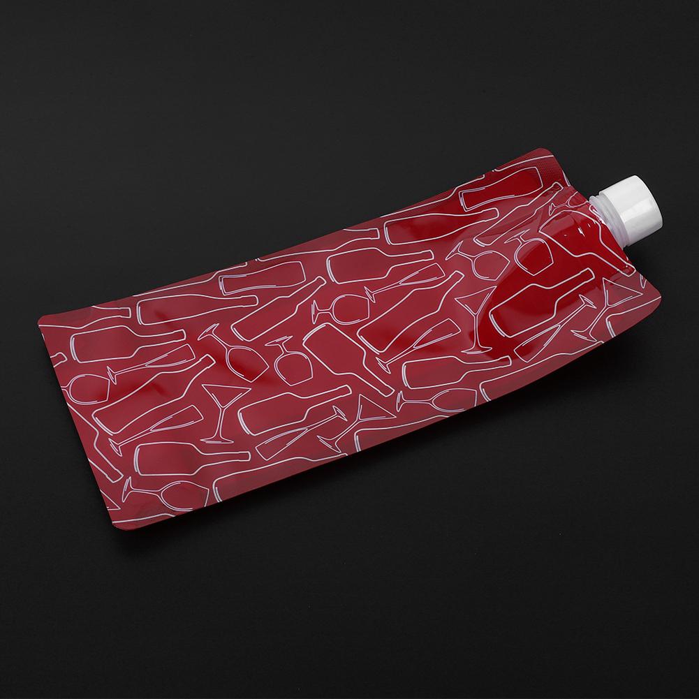 750ML Outdoor Sports Hiking Cycling Camping Portable Folding Water Bottle Bag
