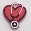 2025 Custom  Mix Styles Medical Nurse Stethoscope Heart RN Retractable Badge Reel  Nurse Accessories