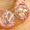 Garlic Press Transparent Manual Grinder Easy Operation Portable Garlic Chopper