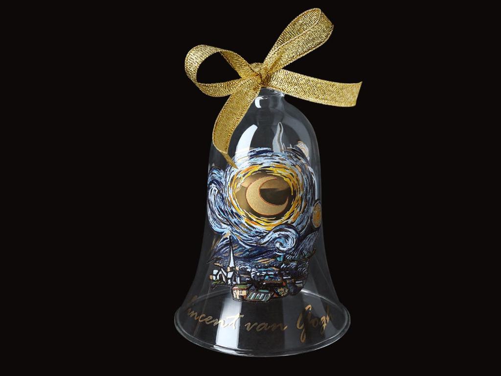 Decorative Porcelain Bell Van Gogh Starry Night Gift 2