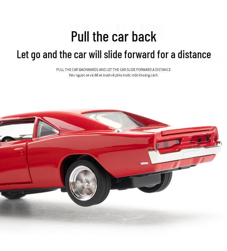 Boxed 1:32 Fast 7 Dodge Charger Model Car Toy