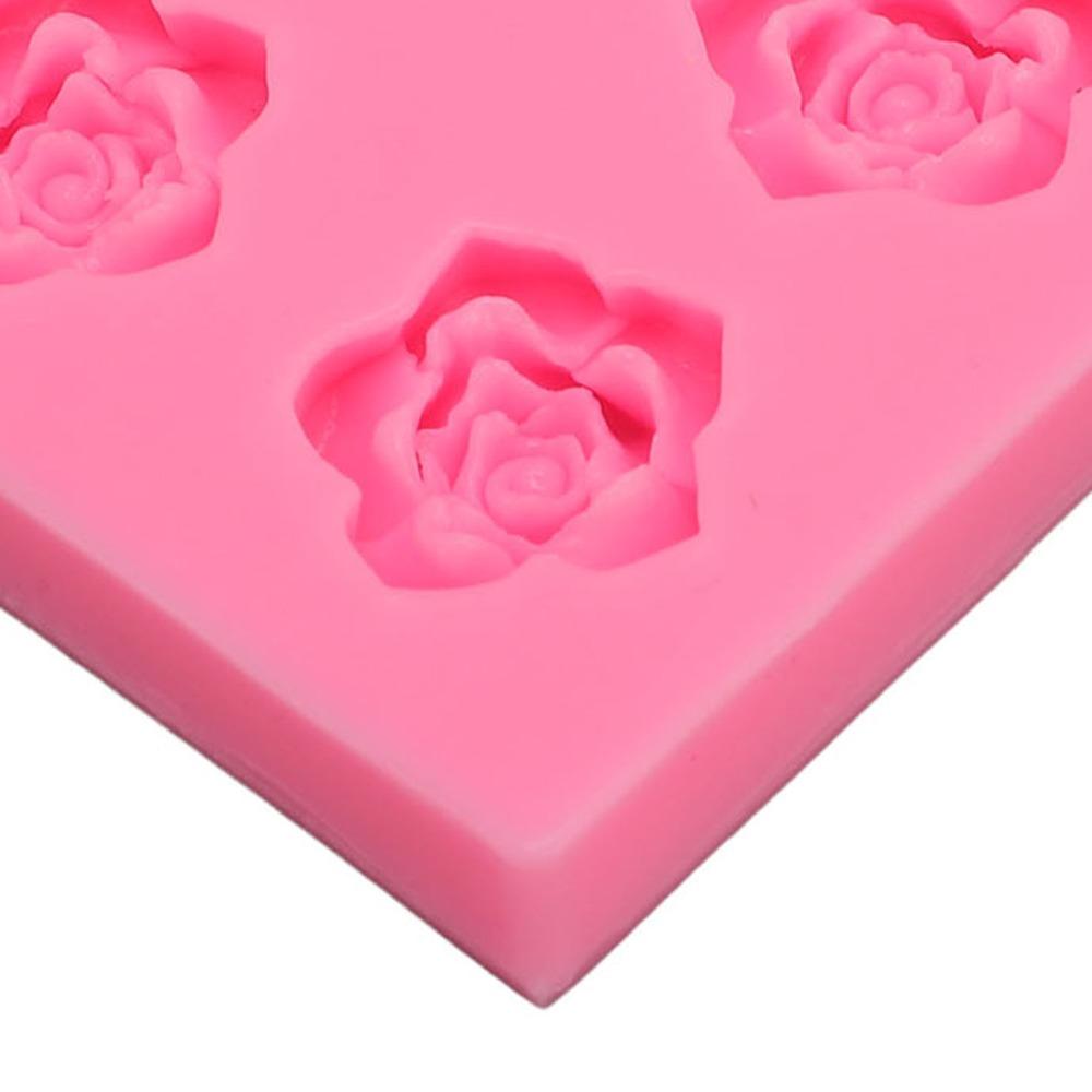 Multi Purpose Silicone Baking Tray Easy Model Removal Flower Fondant Mold For Baking Enthusiasts