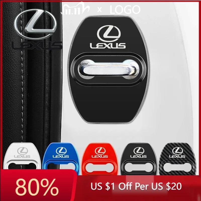 2026 Hot Interior Stickers For Lexus RX350 IS300 ES350 IS250 CT200H IS NX ES GS350 NX200T RX GX GX460 4pcs Stainless Steel Car D