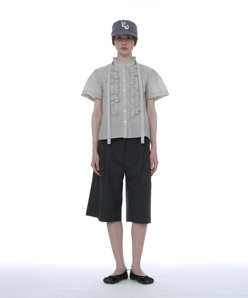 PARTIMENTO WOMEN Pw Symbol Pillbox Cap_Pastel Blue