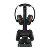 Gaming Accessory for Gamepad Controller Charging Dock Station with Headphone Holder Charging Stand Base