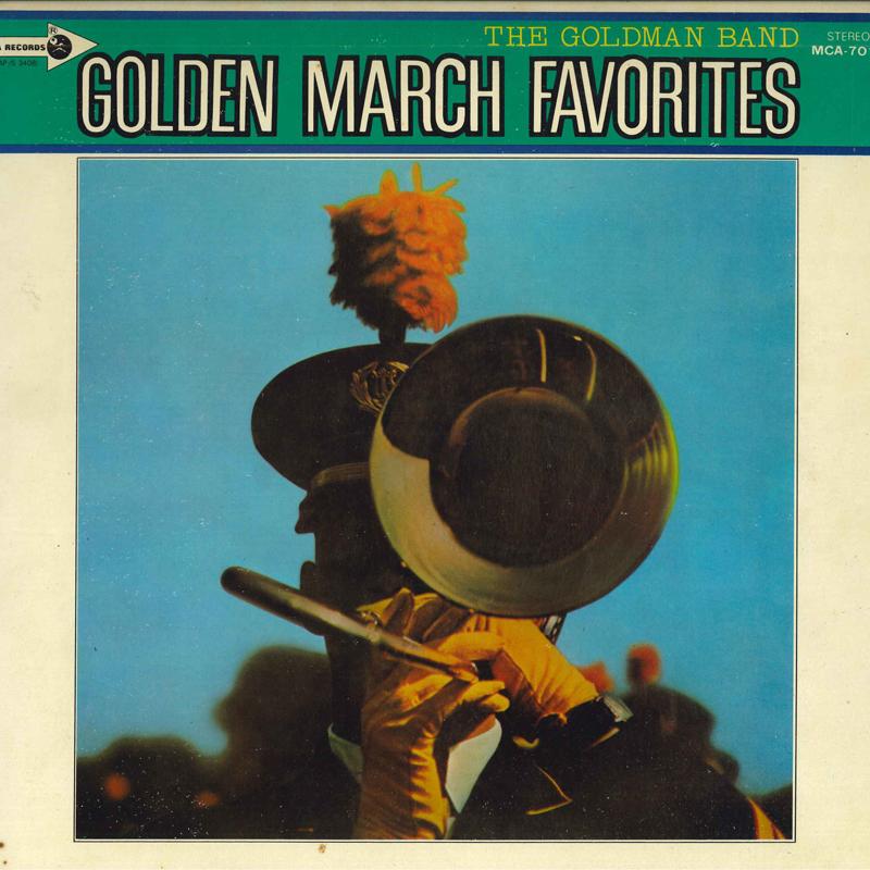 

LP Record GOLDEN BAND - Golden March Favorites MCA7019 MCA Japan Military Used