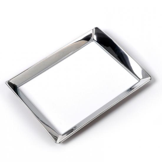 Navigation GPS Screen Frame Trim Cover for Jeep Grand Cherokee 2014-2018 Chrome