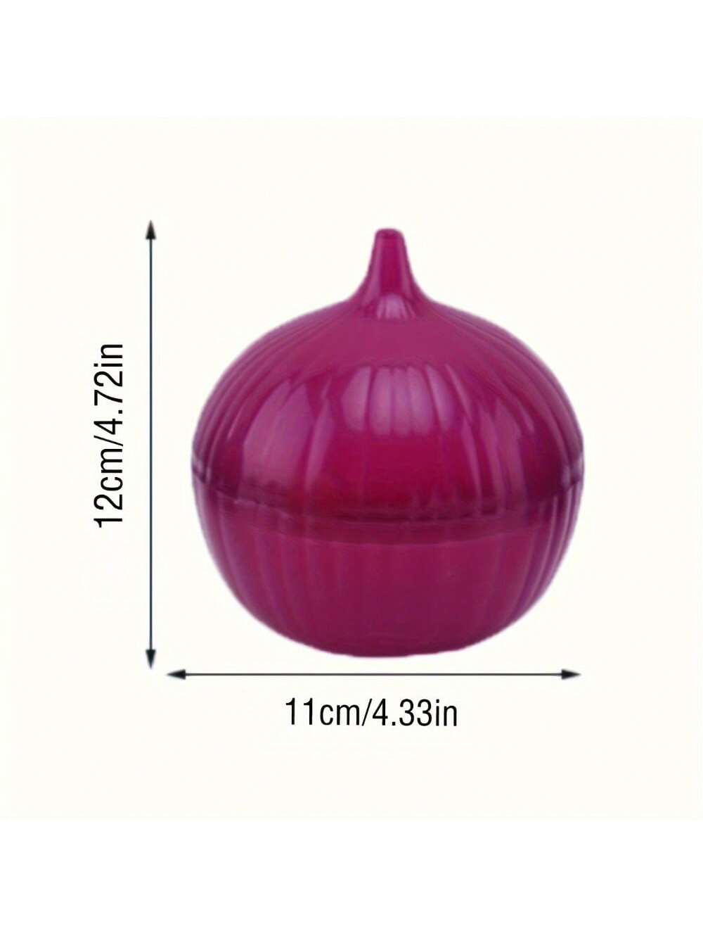 

2pcs Multipurpose Plastic Storage Containers, Fruit & Vegetable Shaped Kitchen Preservation Boxes