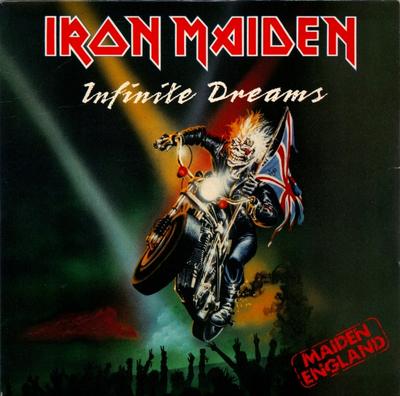 7inch Record IRON MAIDEN - Infinite Dreams EM117 EMI 1989 UK Rock Used