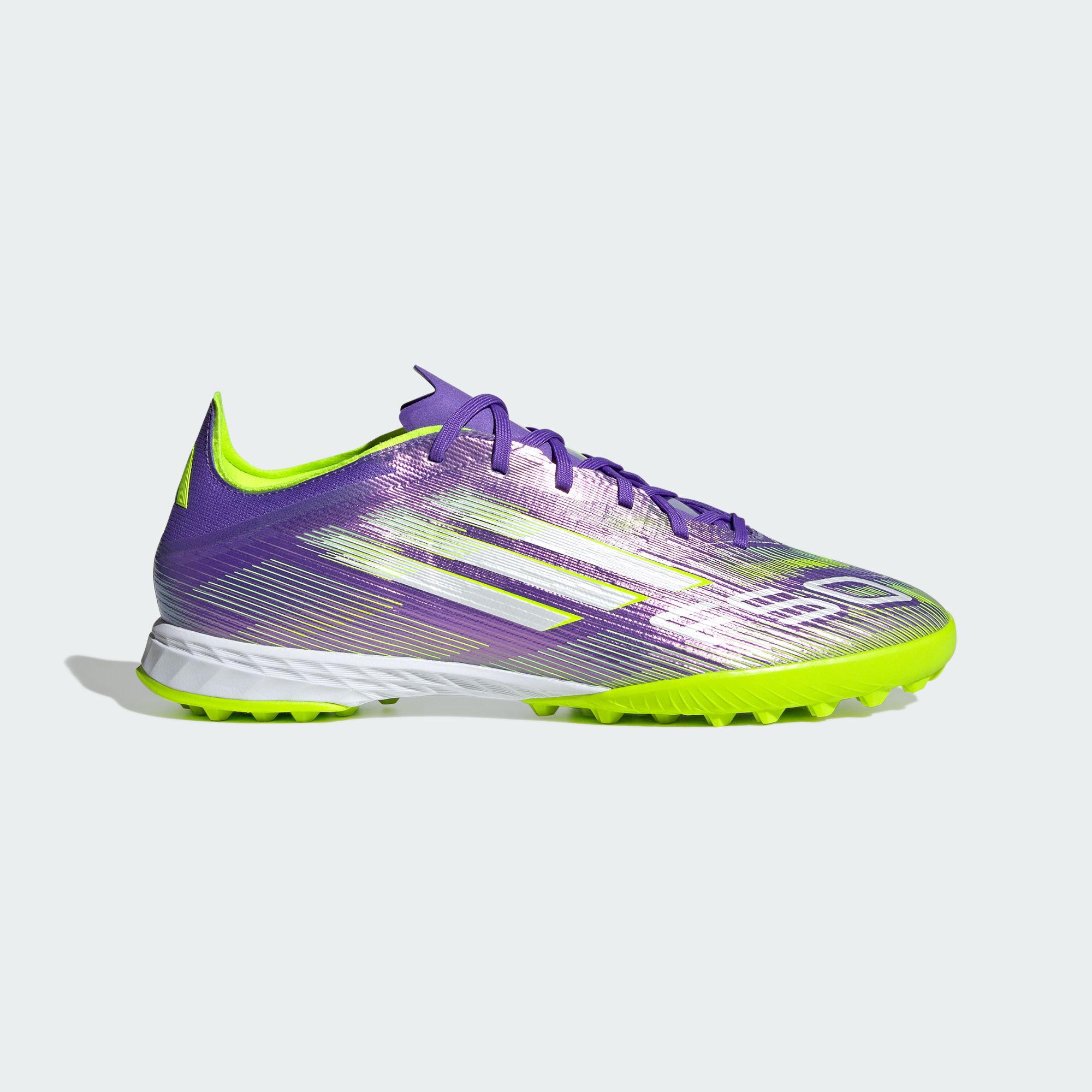 adidas F50 Pro TF Purple Rush Cloud White Lucid Lemon 40