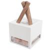Campfire Flame Fire Diffuser Humidifier USB Aromatherapy Essential Oil Diffuser with Colorful Lights Realistic Rocks