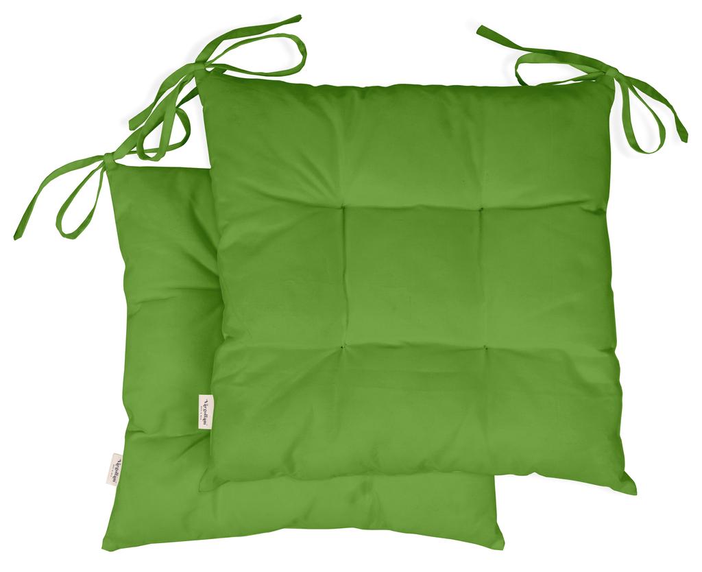 Vargottam Indoor Outdoor Tufted Square Seat Patio Cushion Set Of 2 Water Resistant Patio Furniture Seat Cushion 19 inches