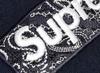 Supreme Bandana Box Logo Hooded Sweatshirt Navy