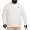 Nike Logo Print Pullover Crew Neck Long Sleeve Sweater Men sweater Beige FQ8832-072