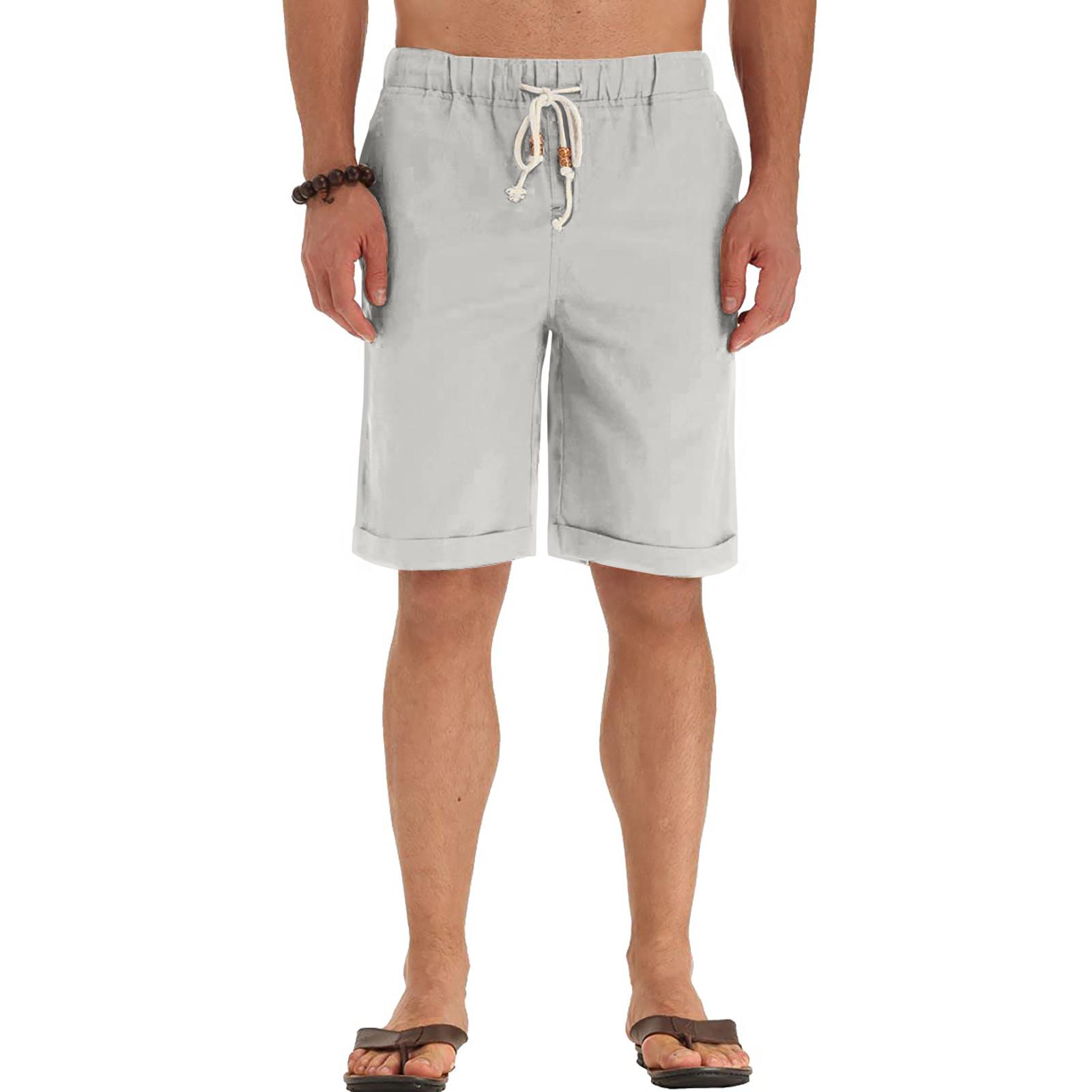 

Мужские летние уличные модные базовые свободные дышащие быстросохнущие повседневные шорты XL