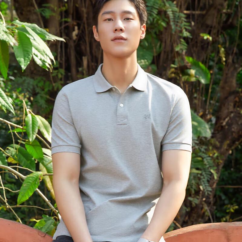 YOUNGOR Men s Breathable Business Polo Shirt 3XL