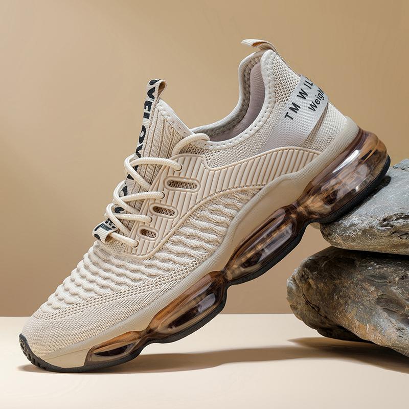 Running Sneakers Plus Size 45 46 47 48 Mens Designer Air Cushion Shoes Fashion Casual Mesh Height Increased Platform Sport Shoes