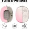 AirPods Max TPU Transparent Gradient Protective Case: Headband & Ear Cup Cover