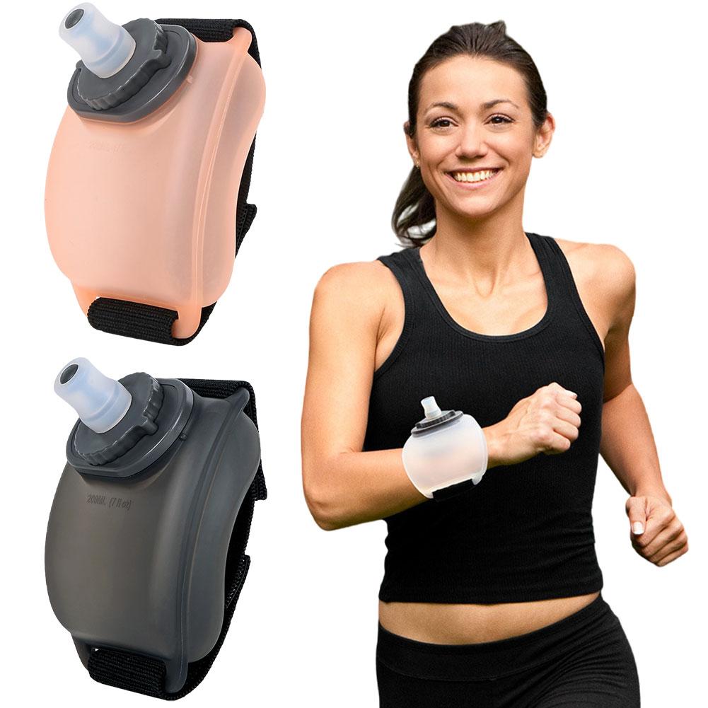 Outdoor Sport Running Wrist Kettle 200ml Minimalist Handheld Water Bottle Portable Wrist Water Kettle for Long Distance Running