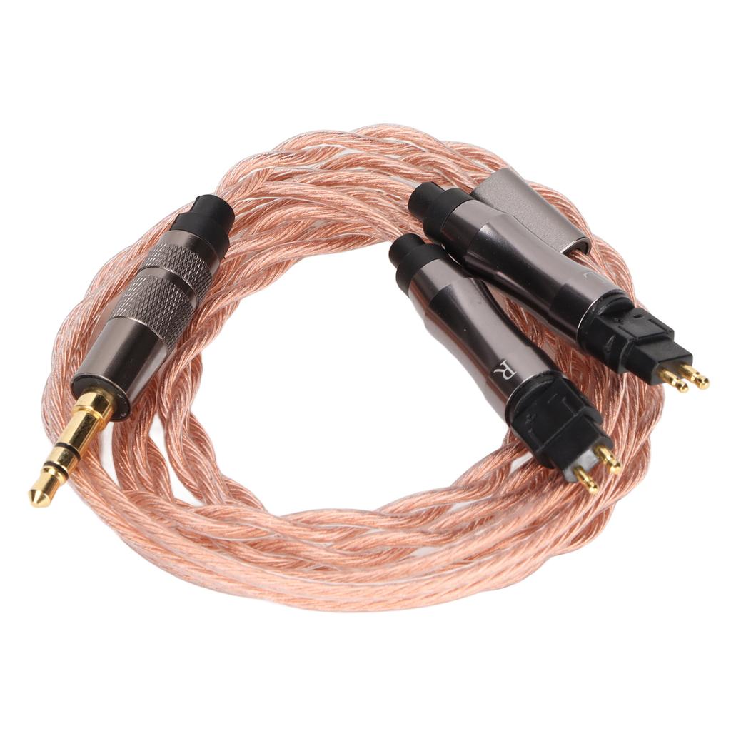 For Sennheiser Headphone Cable Headphone Cord with 3.5mm Gold Plated Straight Plug for HD414 HD650 HD600 HD580 HD565