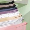 4Pcs/Set Sexy Women Ice Silk Low-waist Panties Female Traceless Briefs Ladies Comfortable Lingerie G-String Underpants