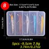 Stainless Steel Minnow Fishing Lure 9.5cm/79g Floating Sound Bead Simulation with Hooks Boxed Artificial Hard Bait for Bass