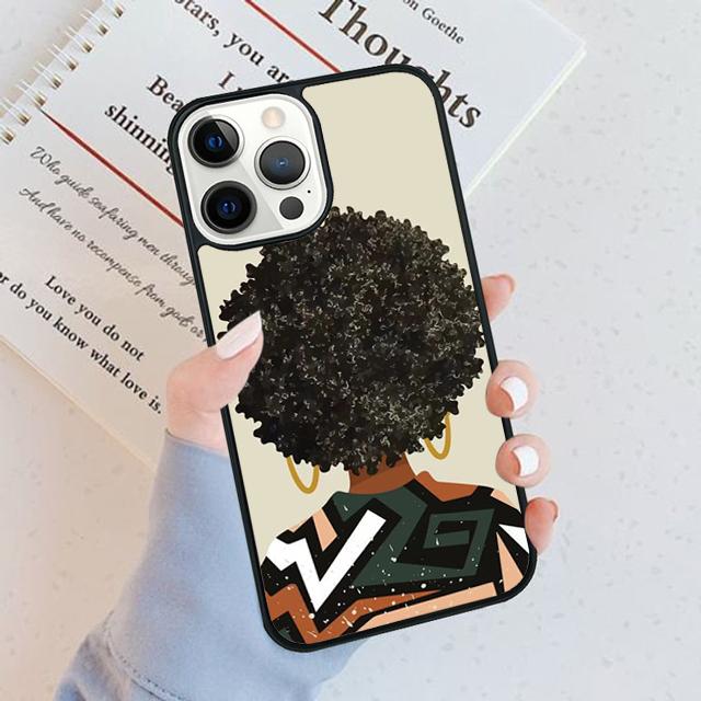 Black Girl Magic phone Case Cover For iPhone 17 Air 16 15 14 Plus Apple 11 12 13 Pro Max coque